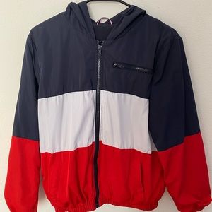 Brandy Melville white/blue/red jacket